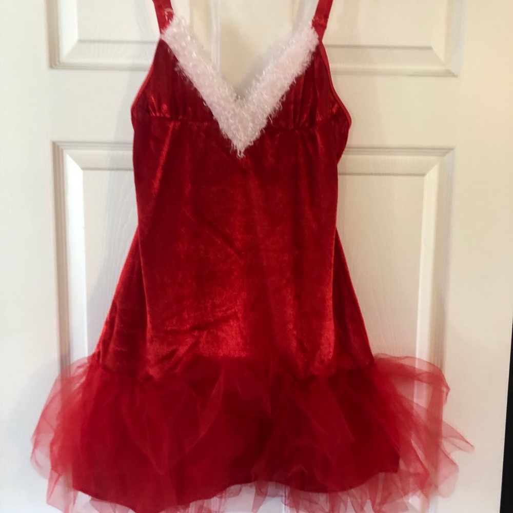 Naughty Mrs Clause dress with tutu!
